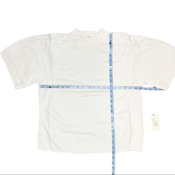 Agolde The Round Shoulder Half Sleeve Box Sweatshirt - Picture 9 of 12